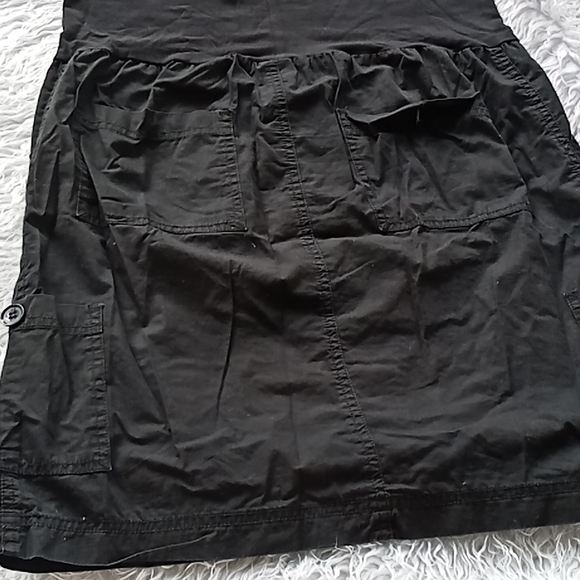 Black maternity cargo skirt size 10 - Picture 3 of 4